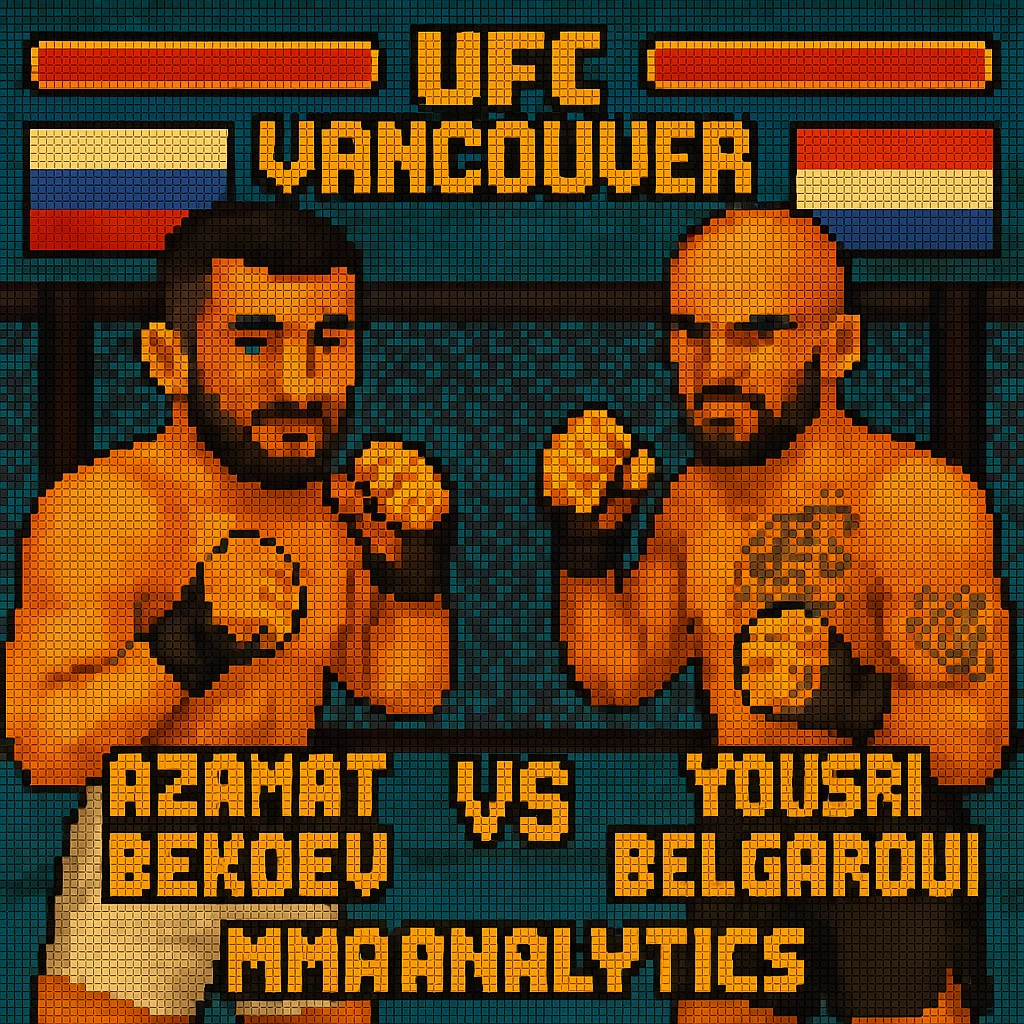 Azamat Bekoev vs Yousri Belgaroui - UFC Vancouver